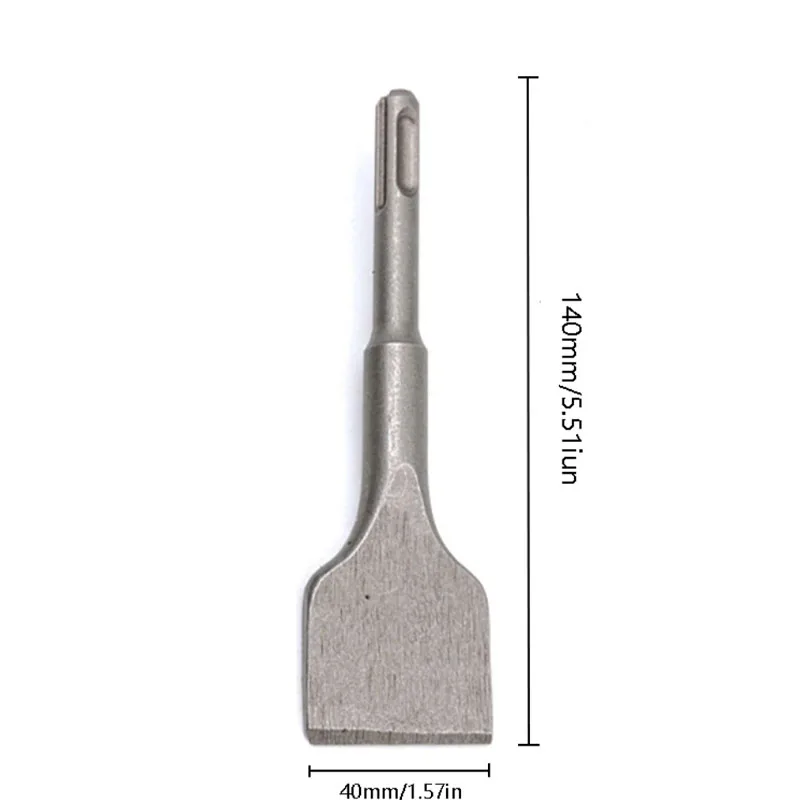 SDS-PLUS-Schaft Elektrohammer-Mauerwerkzeuge: Spitz-, Nuten- und Flachmeißel, Wand- und Steinbohrer für Fliesen, Zement, Beton, Ziegel und Stein – Detail 7