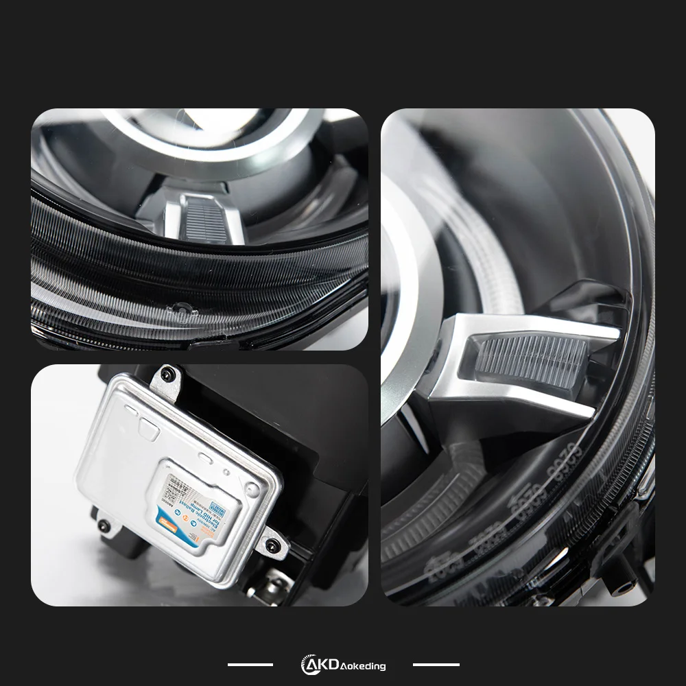 Headlights For JEEP Renegade 2015-2018 DRL Day Running Light Head Lamp LED Bi Xenon Bulb Fog Lights Tuning Car Accessory