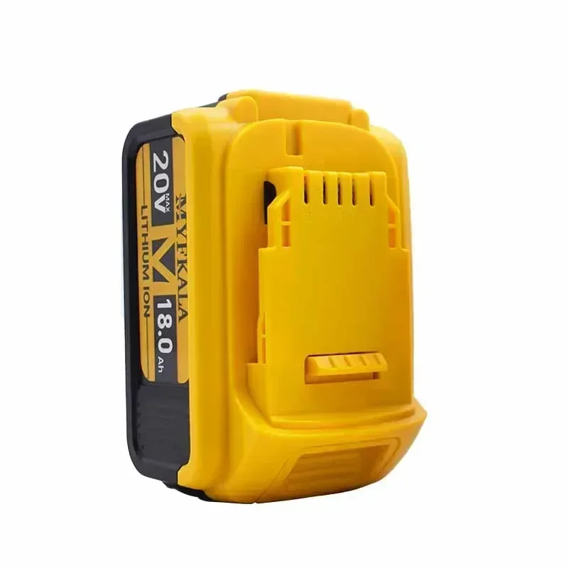 Imagem -03 - Bateria para Ferramenta Elétrica Dewalt 100 Original 18000mah 20v 18.0ah Dcb206 Dcb206 Dcb205 Dcb2042 Novo