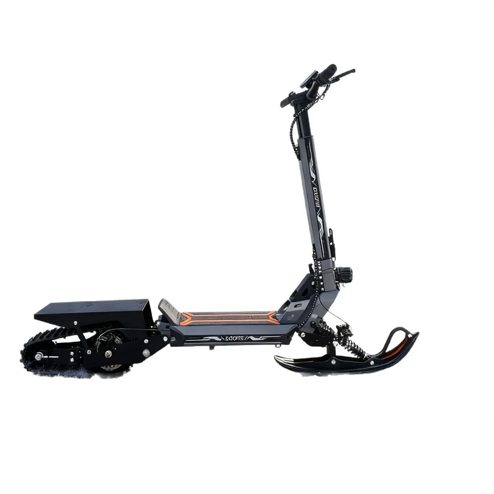 New Adult Snowmobiles, Skis, Children's Electric Scooters, Winter Sleds with Anti-skid Tracks and Snowboards. Unlock with A Card