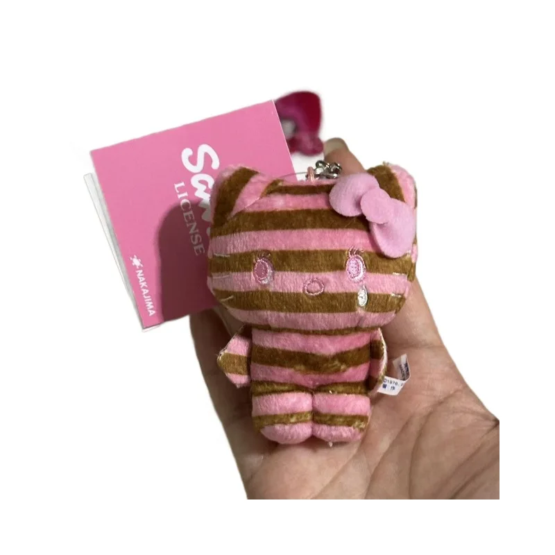 Figure Anime Hellokittys Cartoon Portachiavi di peluche Simpatici animali Kitty Cat Peluche Portachiavi Ciondolo Peluche Bambola Regali per ragazze