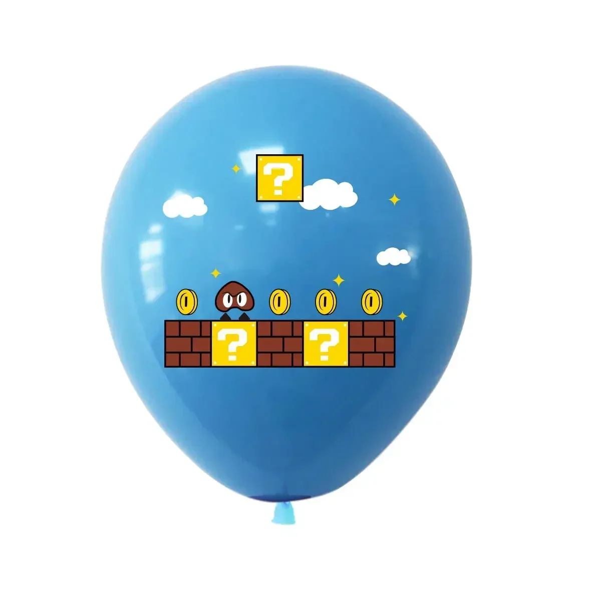 10pcs Super Mario Bros Balloons Anime Theme Birthday Party Decoration Supplies Cute Cartoon Figure Luigi Balloon Kids Toy Gifts