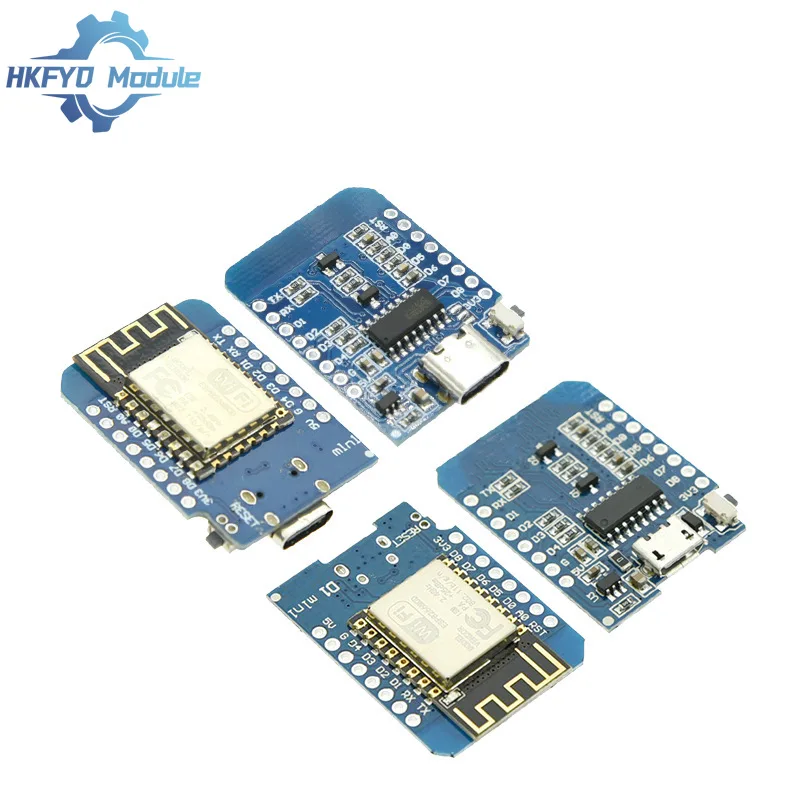Placa de desenvolvimento Mini-NodeMcu, Bytes 4M, Lua WiFi, Internet das Coisas, Baseado para WeMos
