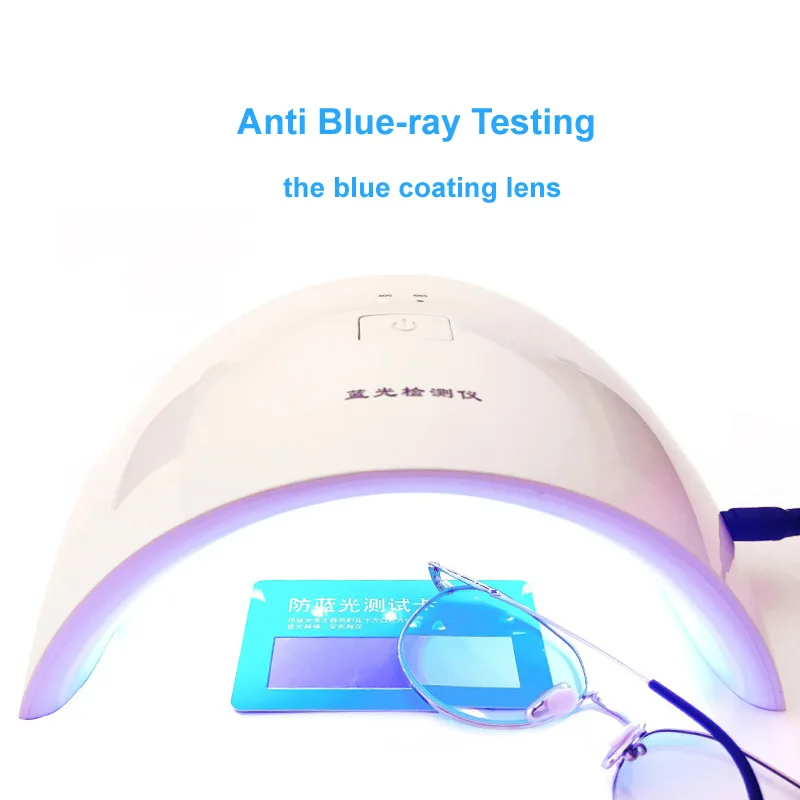 Optical Photochromic and Anti Blue-ray Lens Tester Color Change Detector with 21pcs LED Lights Y862