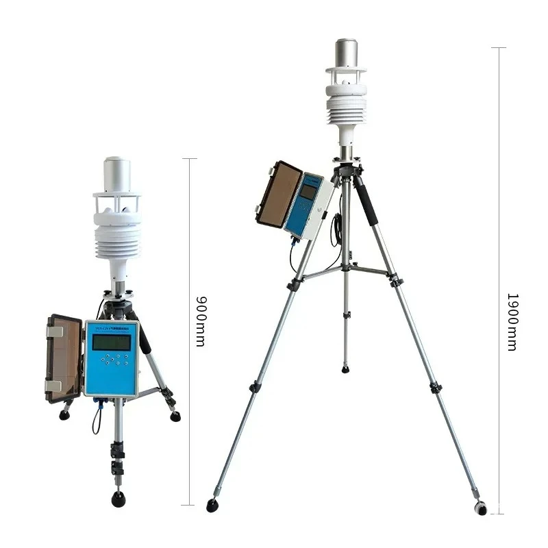 Portable Ultrasonic Weather Station Emergency Mobile Temperature and Moisture Pressure Wind Speed and Direction