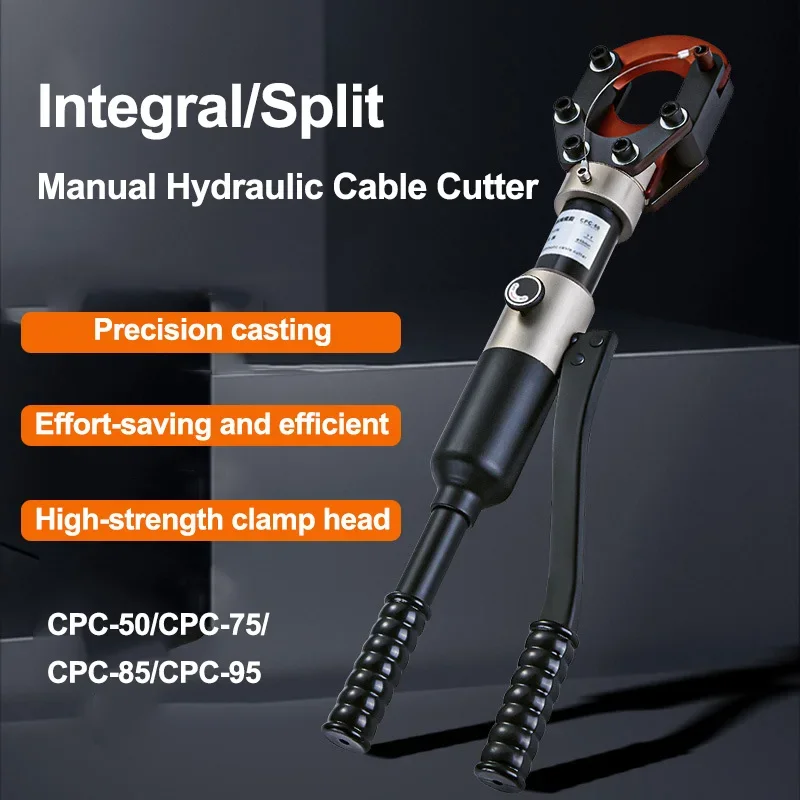 

CPC-50 Hydraulic Cutting Tool Manual Hydraulic Cable Cutter Machine for Cu Al Armored Cable up to Outer Diameter 50mm