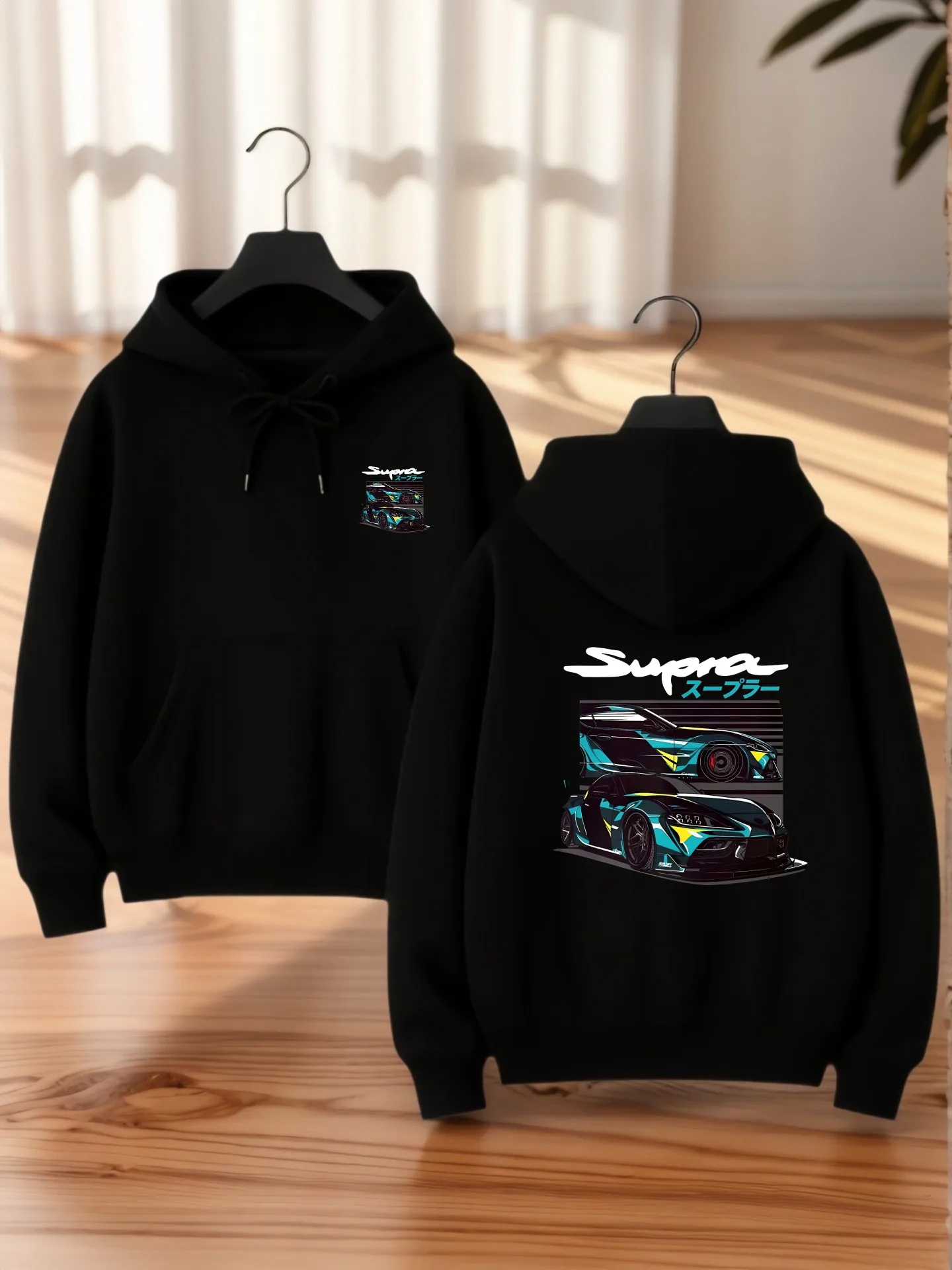 

Graphic Hoodie Women, Vintage Graphic Print, Streetwear Style, Fleece Lined, Casual Everyday Wear, For Young Men and Women