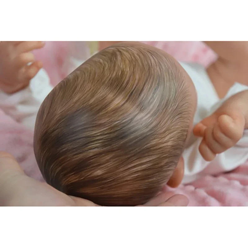 45cm Reborn Baby Doll Bettie Cuddly Body Real Looking Baby Dolls Lifelike 3D Skin Painting Multiple Layers with Visible Veins