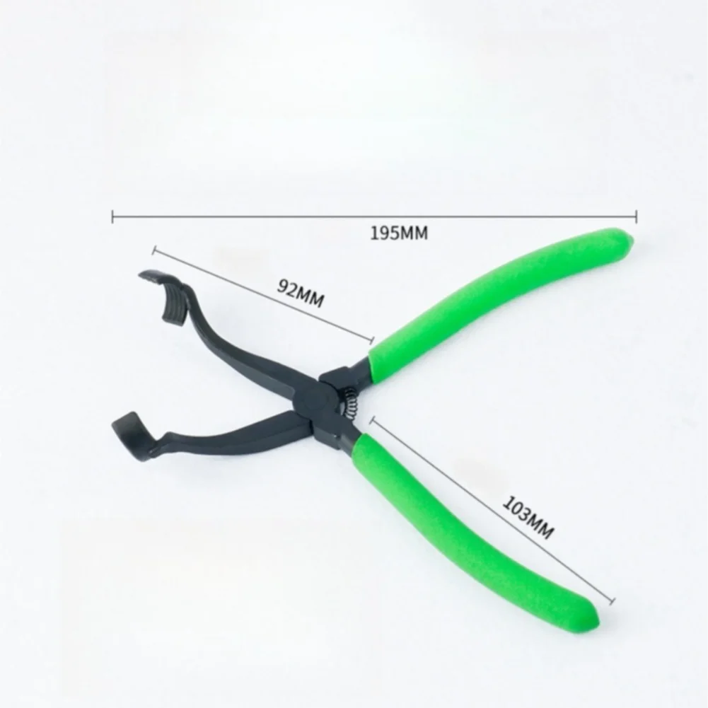 Hold Down Clamp Brake Spring Pliers Vehicle Maintenance Metal Construction Fixed Washer Compatible For Brake Shoes