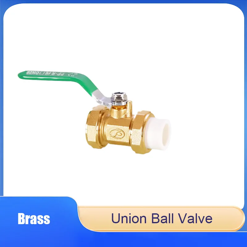 

PPR Union Brass Ball Valve Male Female Thread Water Pipe Control Valve Home Plumbing Fitting