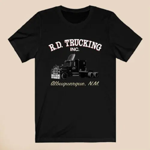 R.D. Trucking Convoy Movie Men's Black T-Shirt Size S-5XL