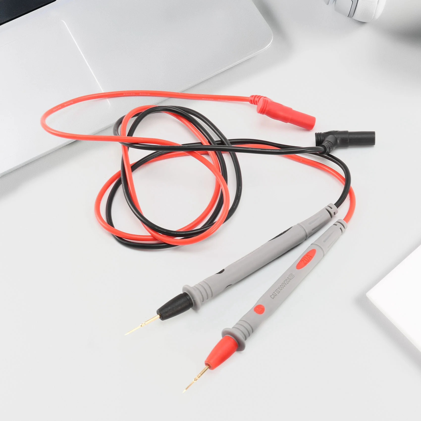 Juego de herramientas de cables de prueba para multímetro, pinza de cocodrilo multifuncional, Cable de prueba, sonda de prueba, multímetro, cable de prueba electrónico