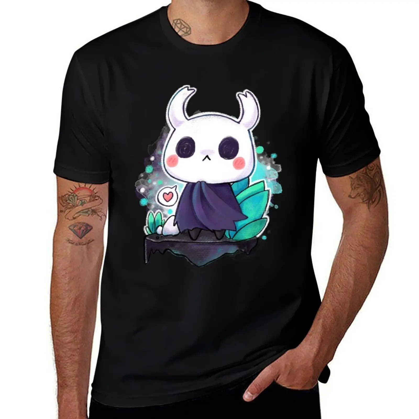 

Chibi Hollow Knight T-Shirt man t shirt summer funny t shirts man t shirt man casual T-Shirt