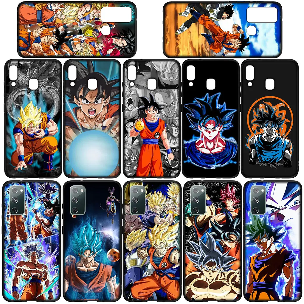 Dragons the Cartoon B-Balls G-Gokus Phone Cover Case for Samsung Galaxy Note 20 Ultra 10 8 9 S10 Lite S9 A6 A8 Plus A9 Casing