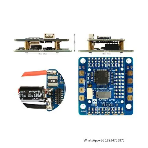 MATEK F405-VTOL/H743-WING V3 Flight Controller 2-6S LiPo ArduPilot INAV für Flugzeug Multirotor Starrflügel Drohnen DIY
