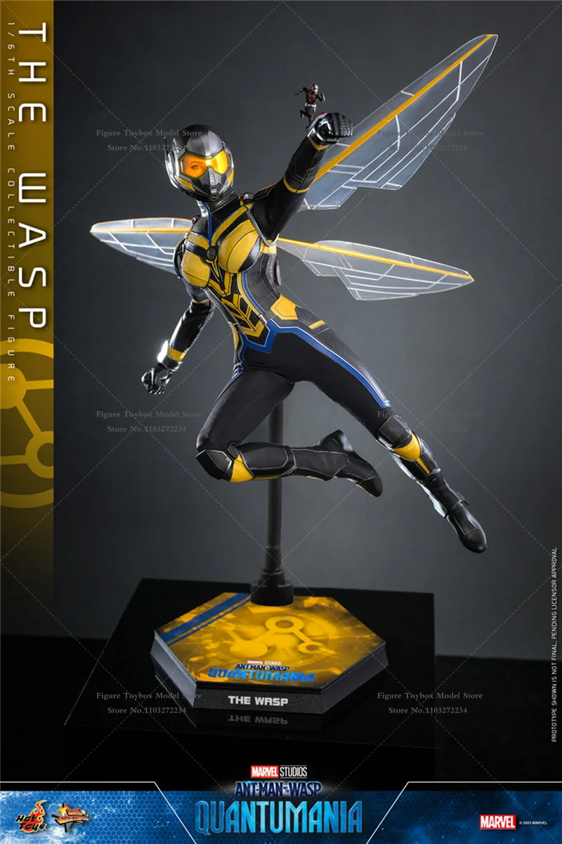 HOTTOYS HT MMS691 1/6 The Wasp Movable Action Figure Ant-Man and the Wasp: Quantumania Movie Original 12