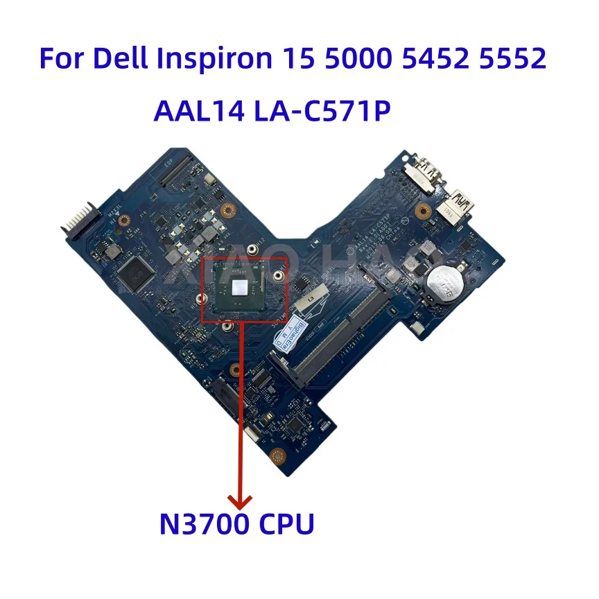 aal14-la-c571p-for-dell-inspiron-15-5000-5452-5552-laptop-motherboard-with-n3700-cpu-cn-0f77j1-0f77j1-f77j1-100-full-tested