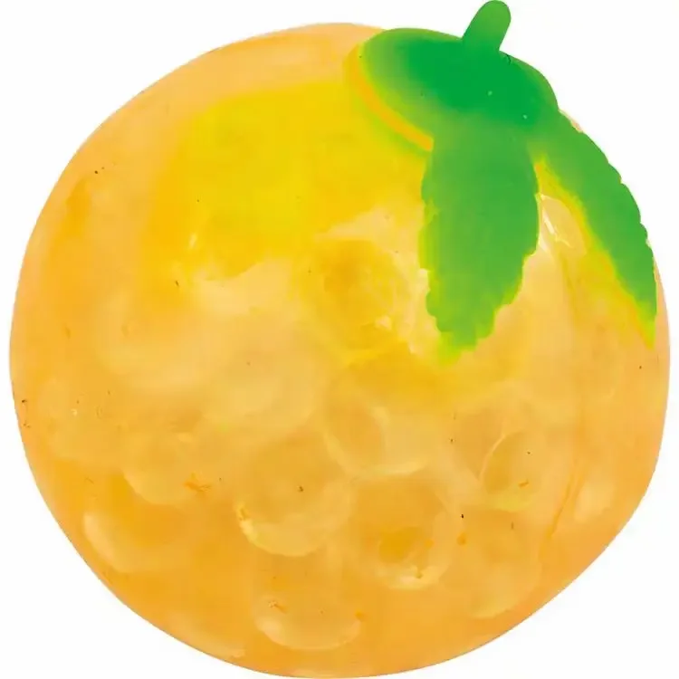 ของแท้ Action Figure ผลไม้บีบเพลงบรรเทา Venting ของเล่นสตรอเบอร์รี่องุ่นแตงโมสีส้ม Gacha รุ่น