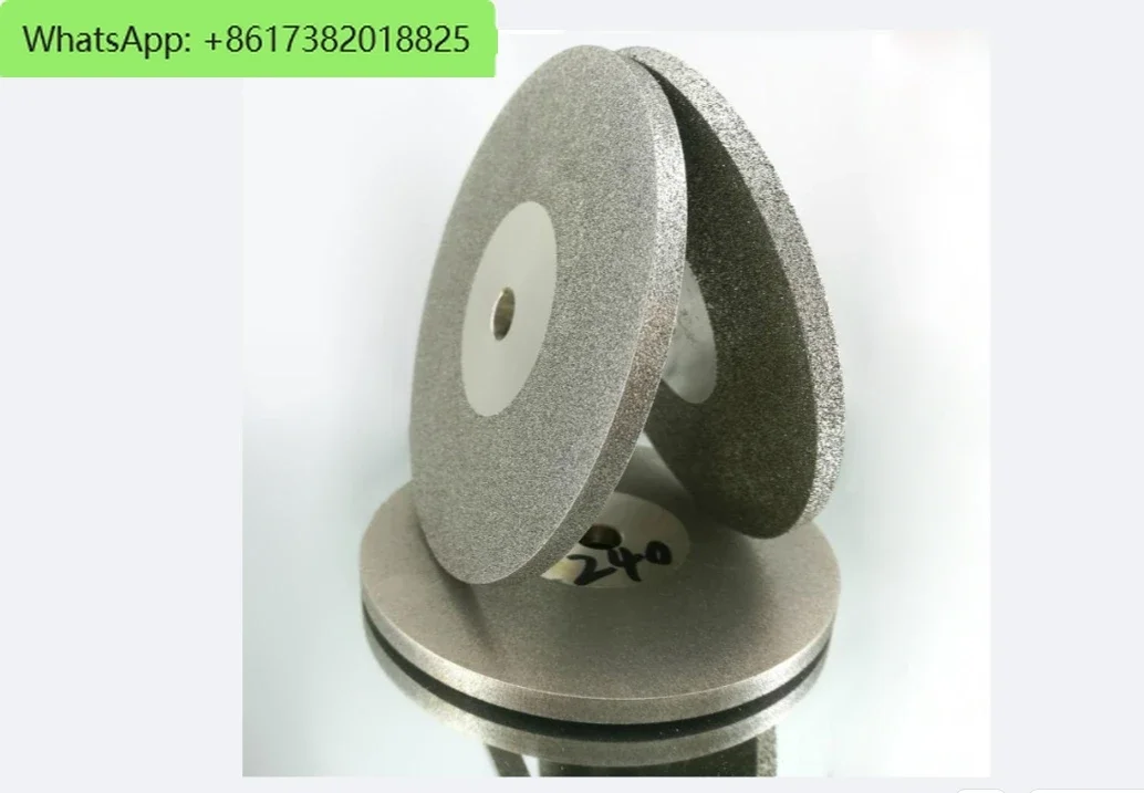 Double Sided Diamond Disk Lapidary Diamond Grinding Disc Wheel 100mm 4 Inch x10mm Ceramic Gemstone Alloy Rotary Abrasive Tools