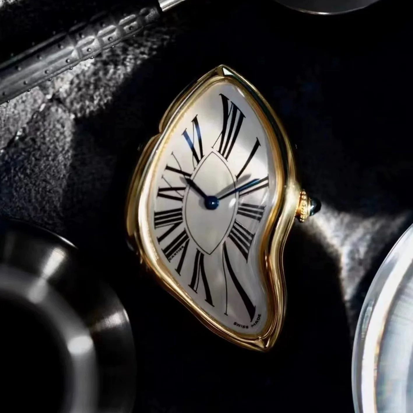 

Irregular Shaped Watch Men's Light Luxury Gift Brand Genuine 2025 High Quality New Fashion Simple Waterproof Quartz Watch