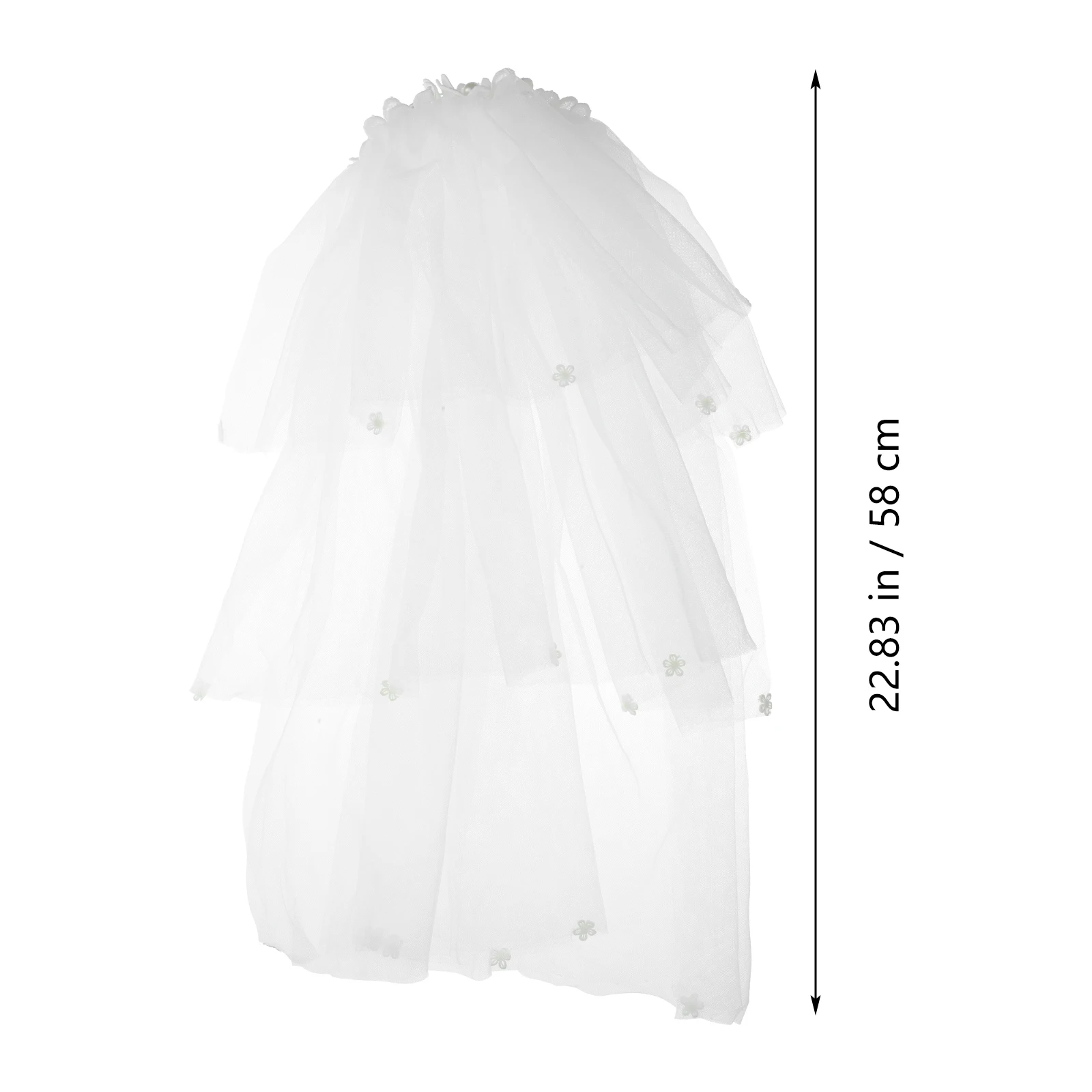 

Pearl Veil Hairb s Kids Headb s Party Supplies Flower Girl Accessories Lightweight Comfortable Birthday Carnival Christmas