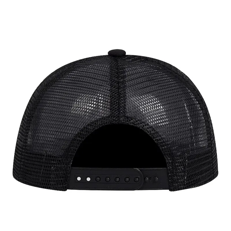 Unisex Uncle Beard Embroidery Hip-hop Net Hats Outdoor Adjustable Casual Baseball Caps Sunscreen Hat