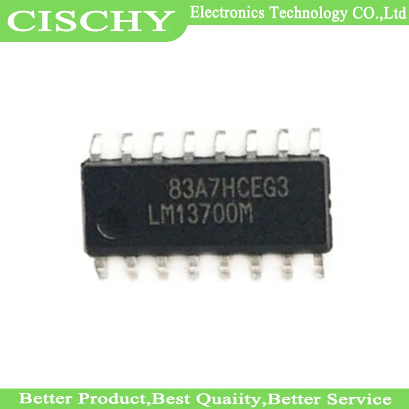 LM13700 LM13700M SOP-16 SOP SOP16 LM13700MX in-stock  SMD 5pcs/lot