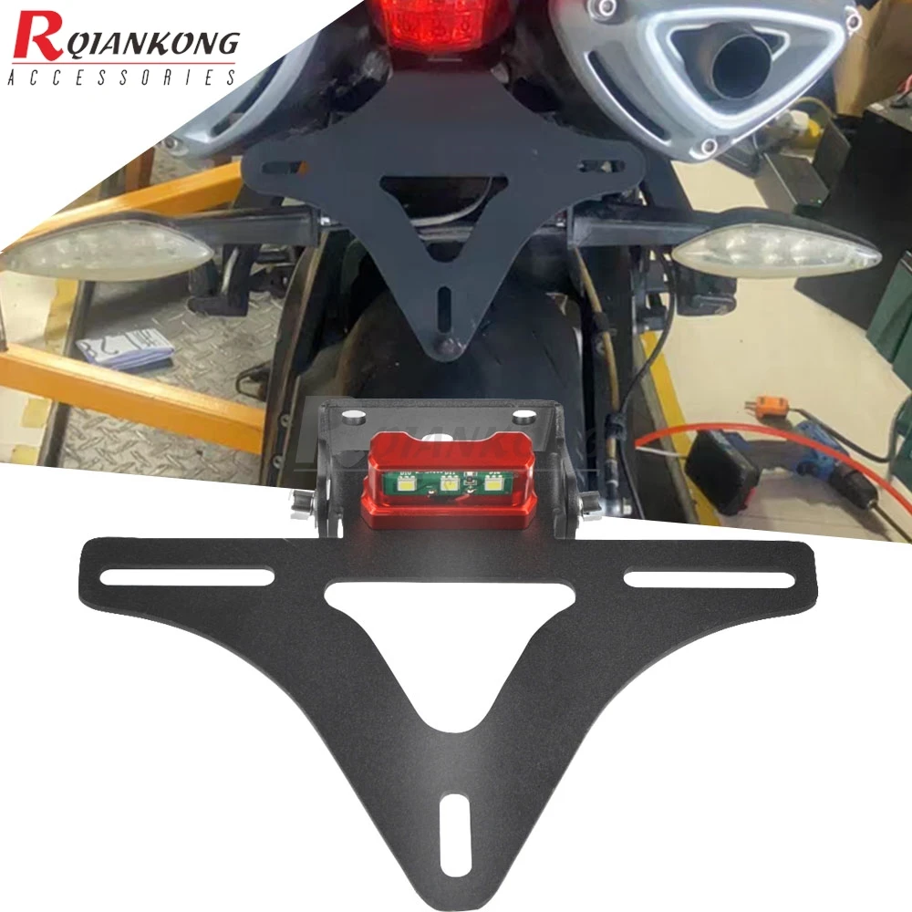 

LED Light Tail Tidy License Plate Holder FOR DUKE390 Duke 390 2017 2018 2019 2020 2021 2022 2023 2024 2025 Rear License Plates