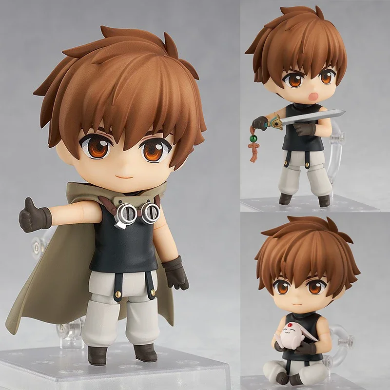 10cm #2153 Tsubasa RESERVoir CHRONiCLE Li Syaoran Anime Figure #2152 Kinomoto Sakura Action Figure Collectible Model Doll Toys