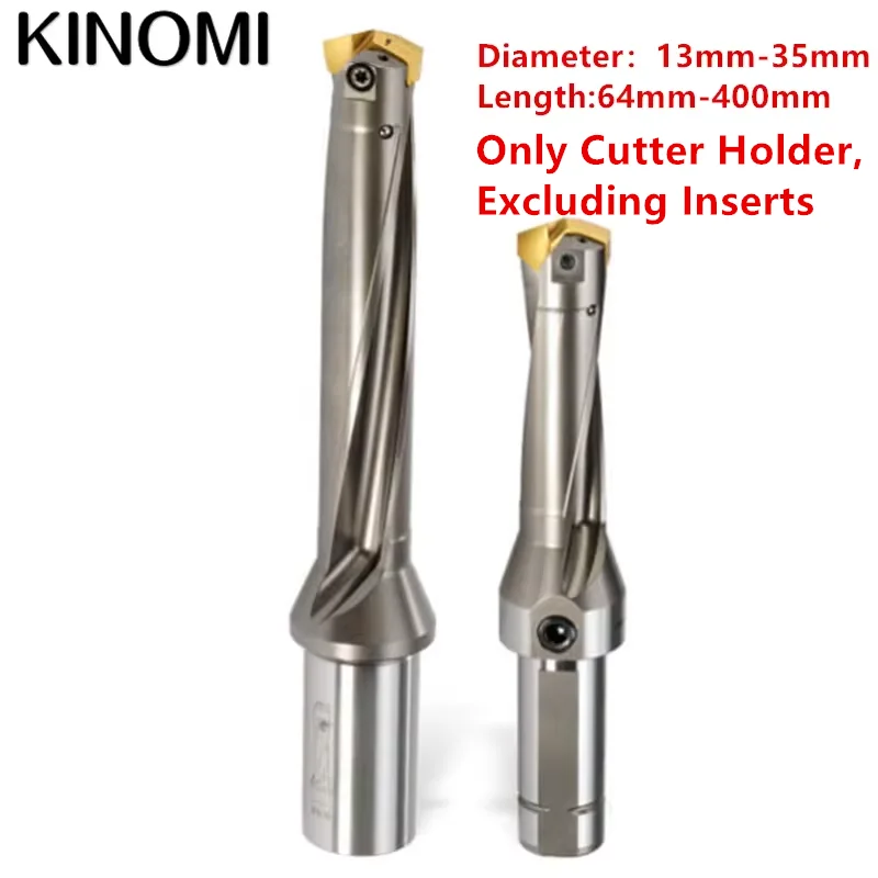 

Spade Drills 13-17.5mm Diameter Cutter Bar Bit Holder Carbide Inserts Deep Hole Processing Interchangeable Insert Drilling Tools