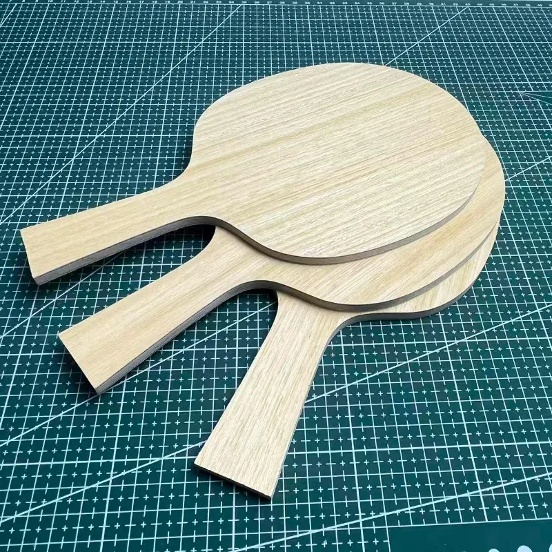 9-ply Thickened Table Tennis Blade Diy Carbon Fiber Custom Thickened Paulownia Wood Core Ping Pong Bat Paddle with FL Handle image 3