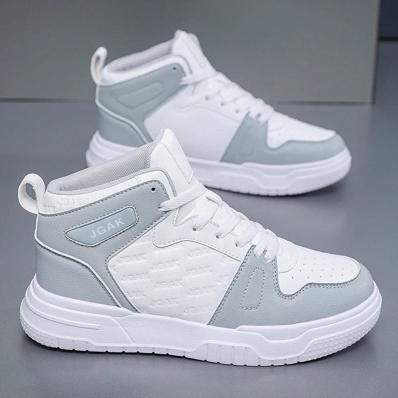 

Мужские прогулочные туфли, большой размер 2025, дышащие прочные кроссовки на плоской подошве, повседневные белые модные мужские кроссовки на толстой подошве в стиле ретро