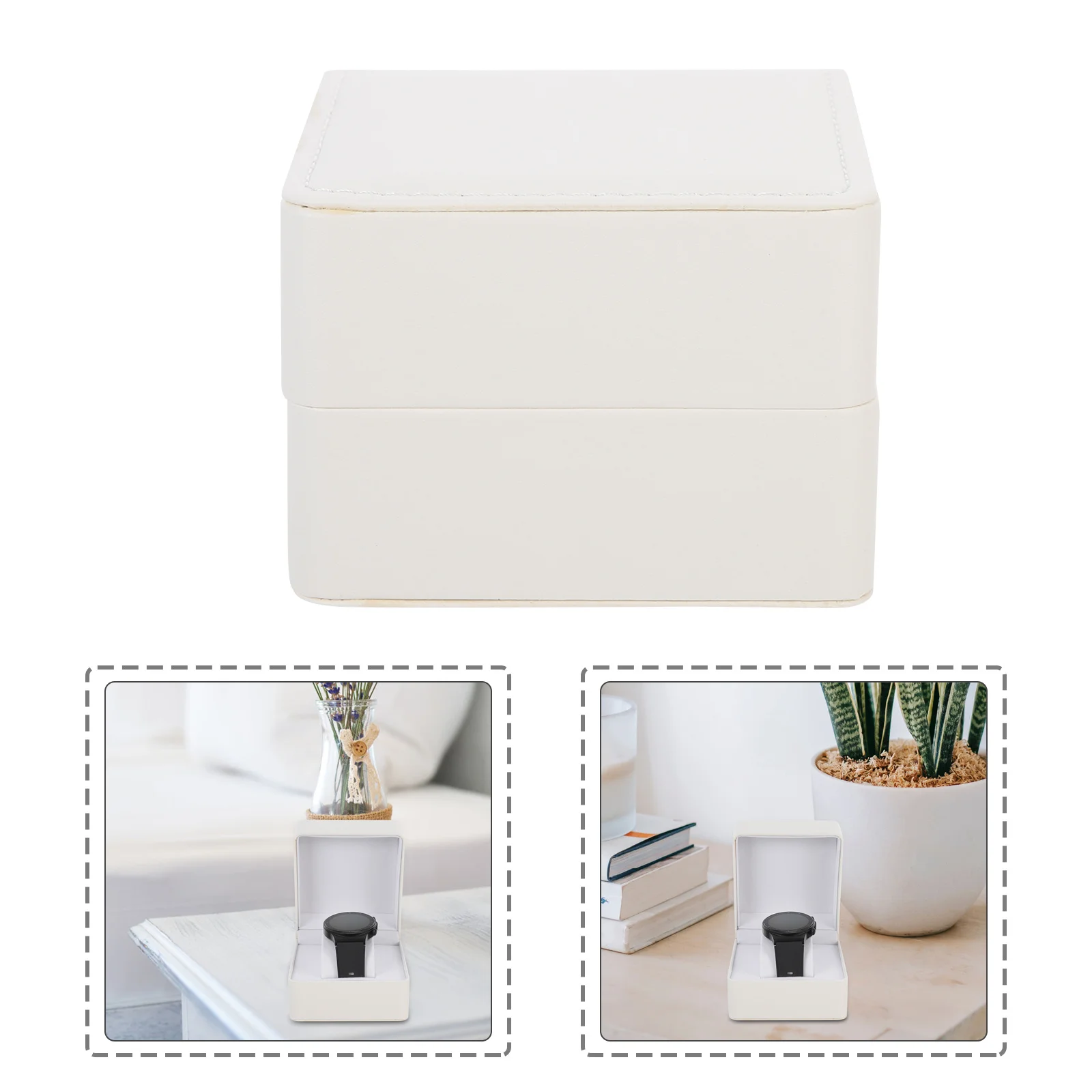 

Elegant Watch Organizer Classic Color Good Decorative Effect Proper Size Easy Carry Outdoor Display Case Watch Case