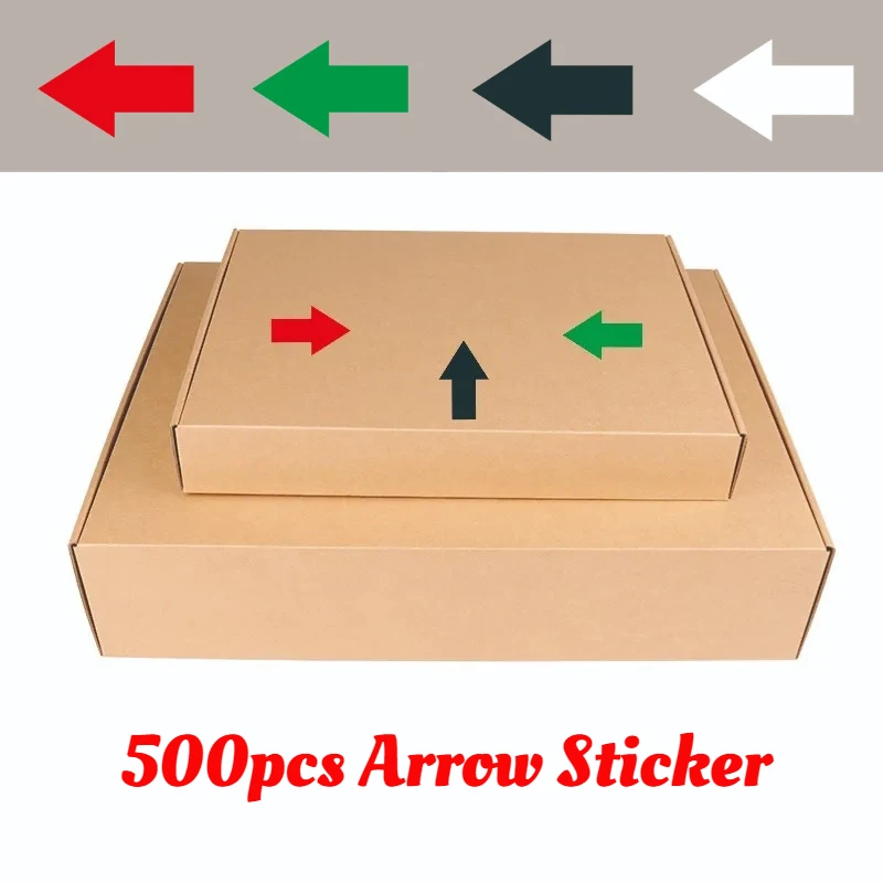 Waterproof Arrow Indicator Sticker Blue Direction Label Gas Flow Indicator Sticker Indicator Label Auxiliary Label Stickers
