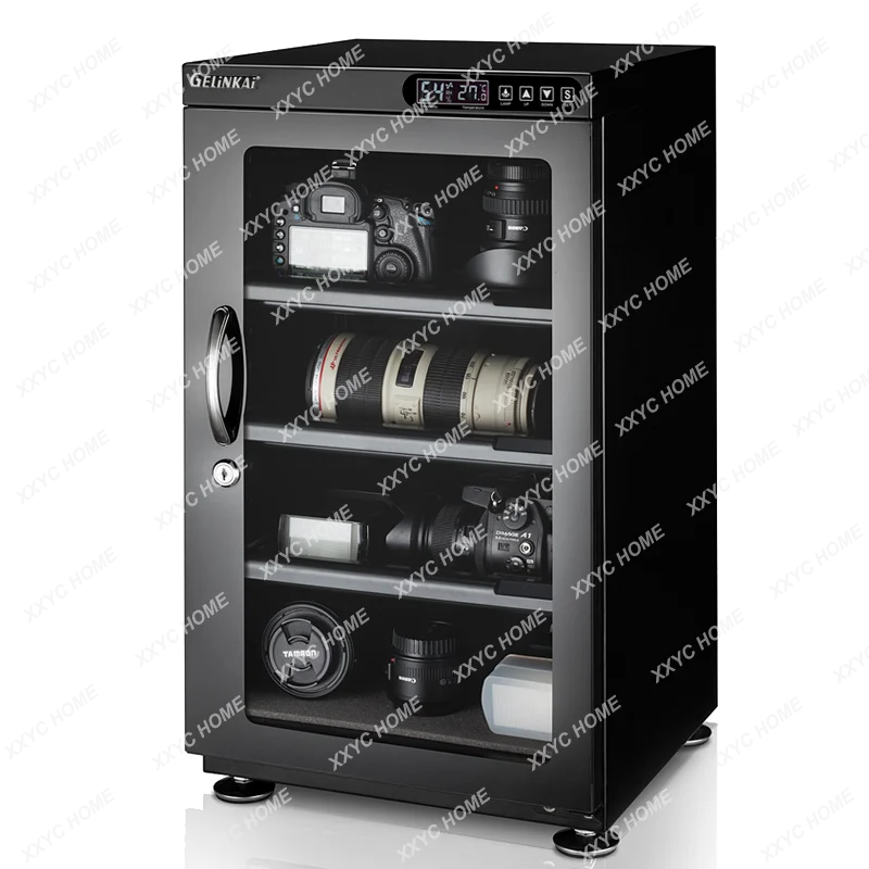 SLR Camera Moisture-Proof Drying Box Photographic Equipment Lens Dehumidification Moisture-Proof Cabinet Large