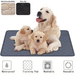 Reusable Dog Pee Pad Blanket Absorbent Diaper Washable Puppy Training Pad Pet Bed Urine Mat for Pet Car Seat Cover Pet Accessory