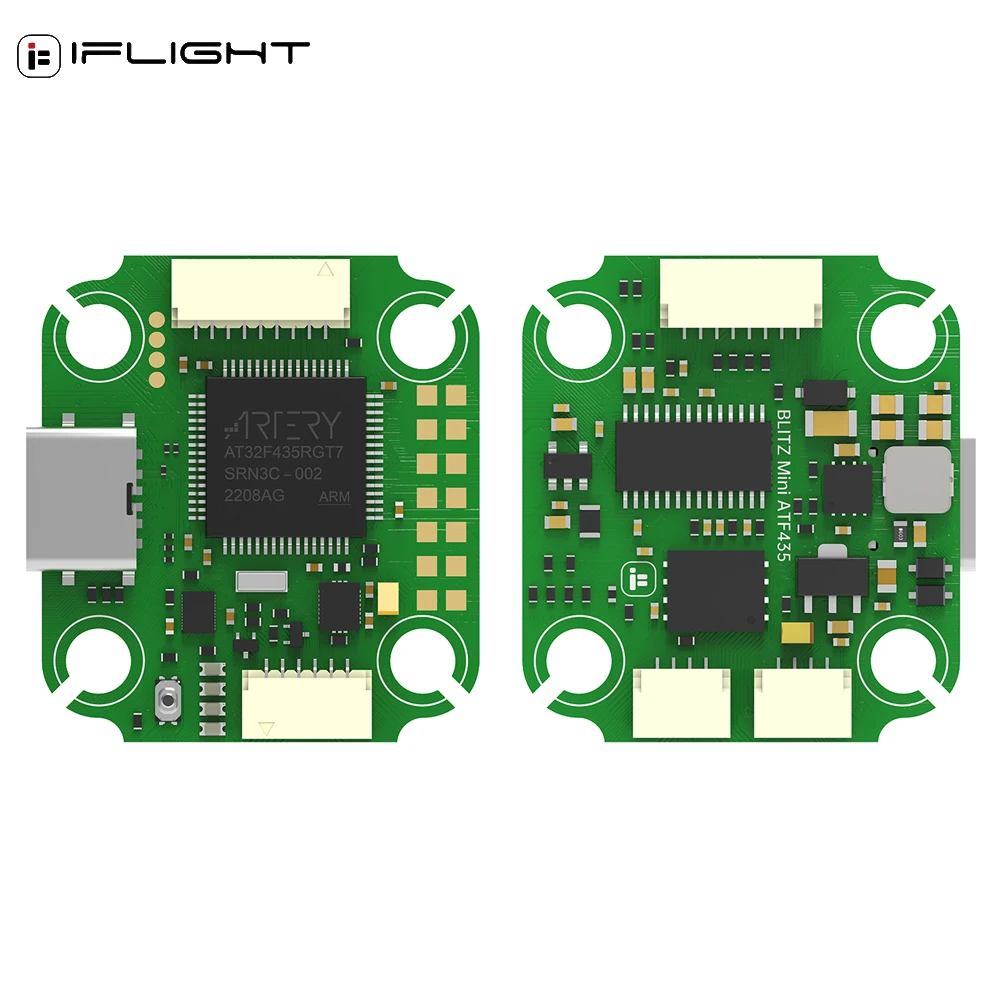 IFlight BLITZ Mini ATF435 Flight Controller w/ Mini E55S 55A 2-6S 4-IN-1 ESC w/ SucceX-Force 5.8GHz 600mW Adjustable VTX FPV