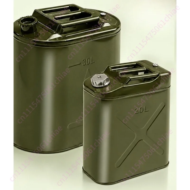 Portable  Drum 10 Liters 20L30l Thickened Pressure Resistant Car Spare Portable Diesel Drum Special Oil Drum