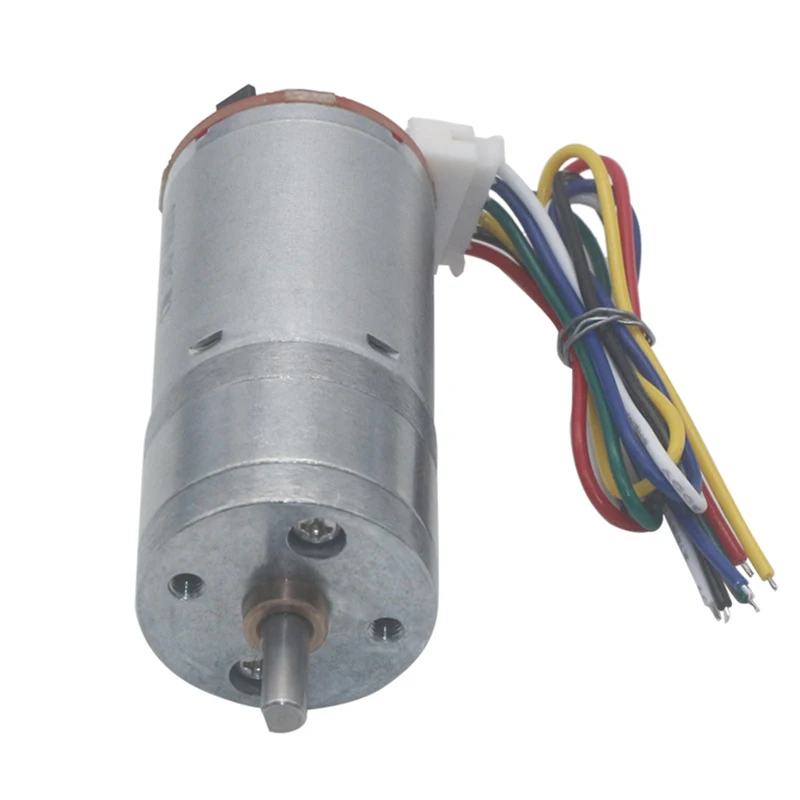 6v 12v 24v high torque 9kg.cm high speed electric motor dc gear motor with encoder