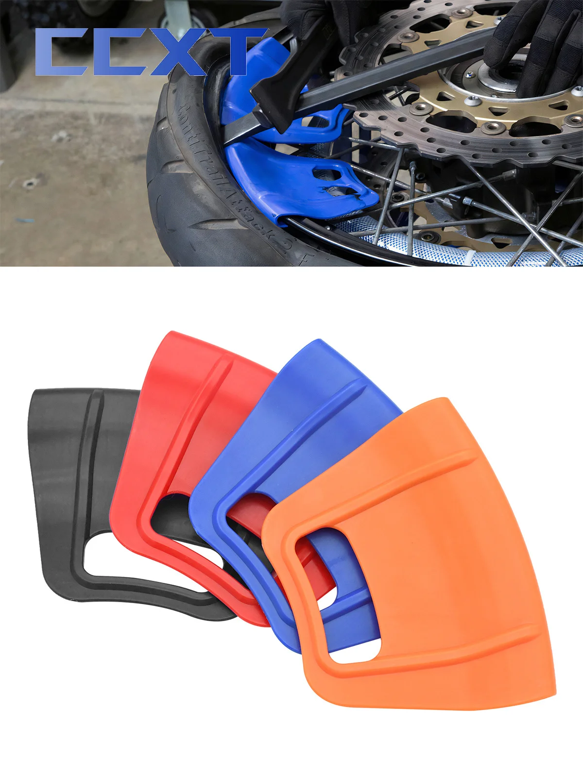 Protetores de aro para instalação de pneus de motocicleta, protetores de aro, ferramenta de reparo