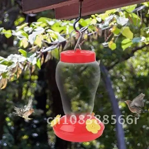 

Bird Feeder Hanging Bottle Plastic Water Plastics Hummingbird Feeder Garden Outdoor Flower Iron Hook Pet Bird Supplies