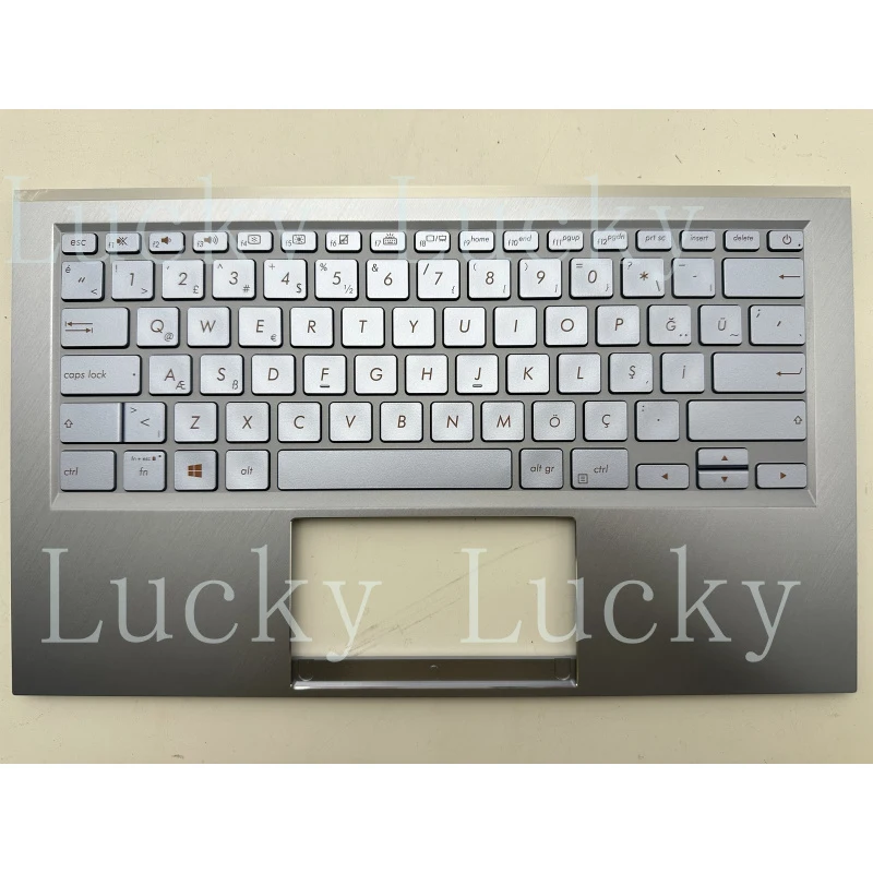 

f 90NB0KZ1-R31US0 - for Asus ZenBook S13 UX392FN Palmrest With Backlit Keyboard - Blue