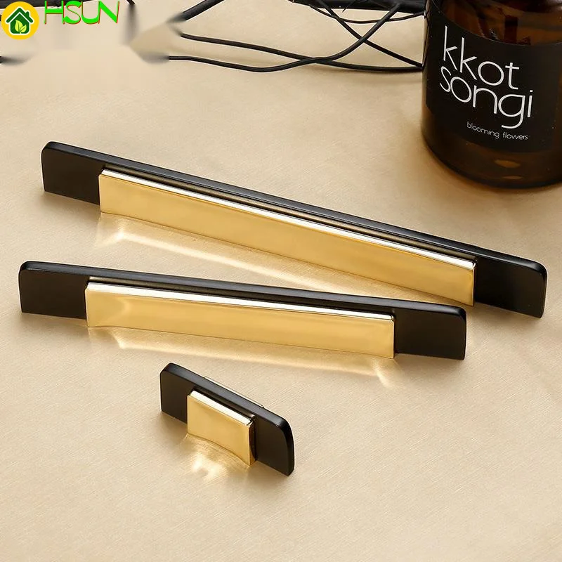 

black metal gold door handle American door handle drawer door handle single hole handle