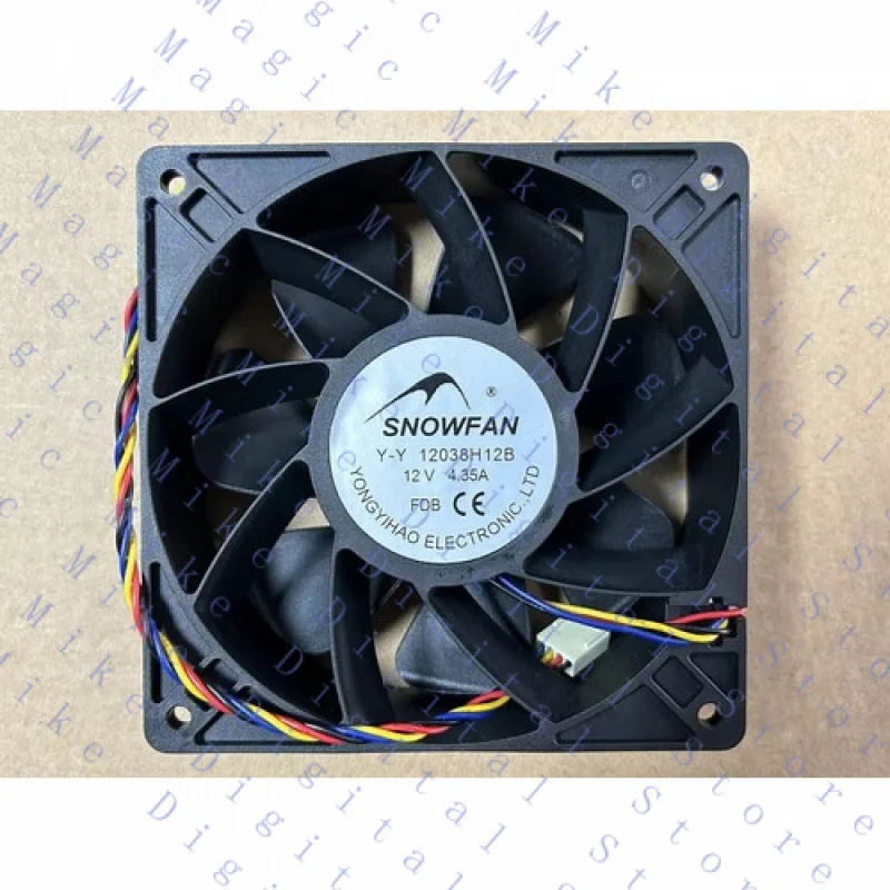UU  1PC  Welding Machine Ant Chassis Violent Fan Y-Y12038H12B  YY12038H12B 4.35A