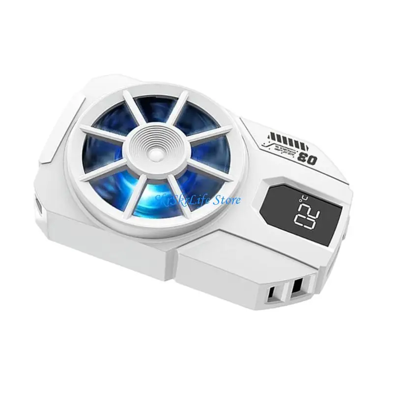 E65E Semiconductor Cooling Fan Phone Coolers With Quiet Operations For Gaming Playing