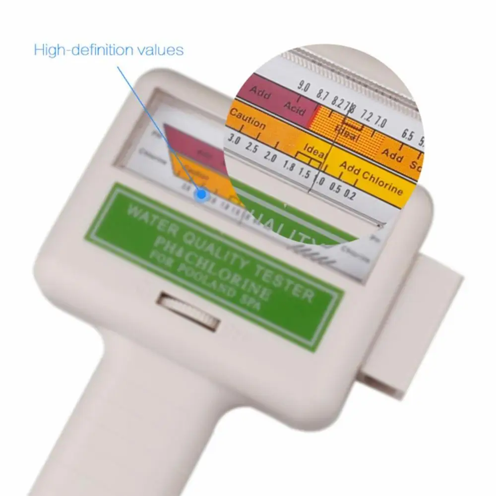 Portable  Pc101 Instrument Water Quality Tester Home Swimming Pool  Chlorine Ph Water Quality Tester Ph Meter Tester