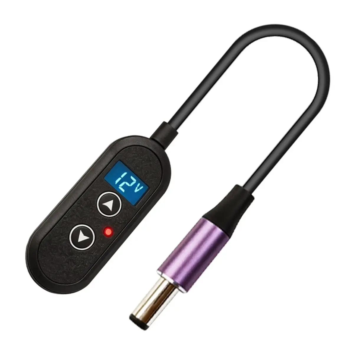 AA80 Type-C Female to DC Power Adapter Cable 140W Adjustable Voltage 5V/9V/12V/15V/20V/28V Failure Memory PD 5.5x2.5mm 20cm
