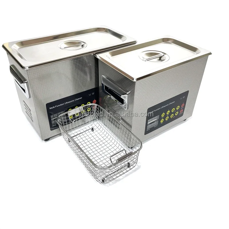 4.5L Desk Ultrasonic Cleaning Machine With Heating Pulse Function For Inner Hole Texture /Surface Of Parts Washing