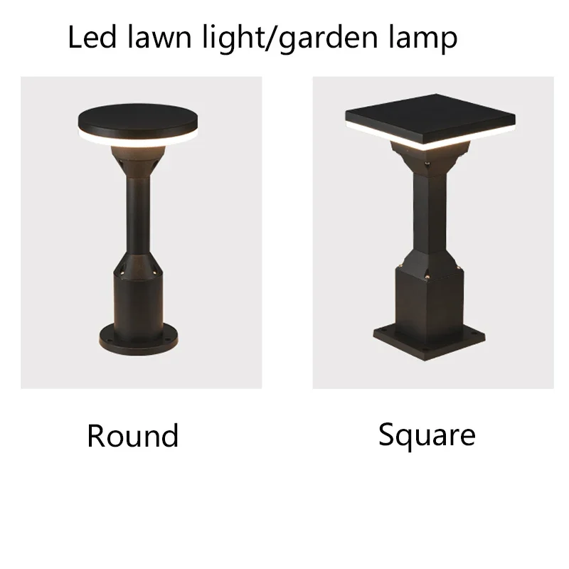 

New Waterproof Outdoor Landscape Courtyard Garden Pathway lights Landscape European-style LED Atmosphere Light Decor for Street