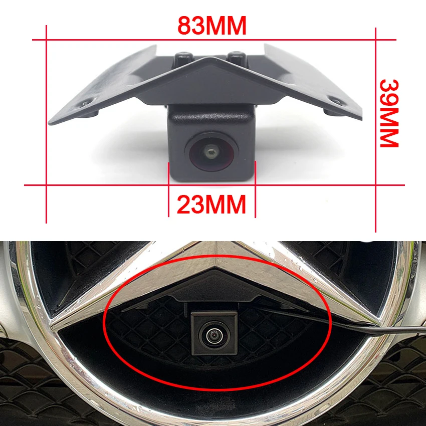 Car Front Camera For Mercedes Benz Class A B C E G GLA CLA GLK S V X W166 W176 W205 W212 W218 W246 W207 W463 C207 C117 X156 X253